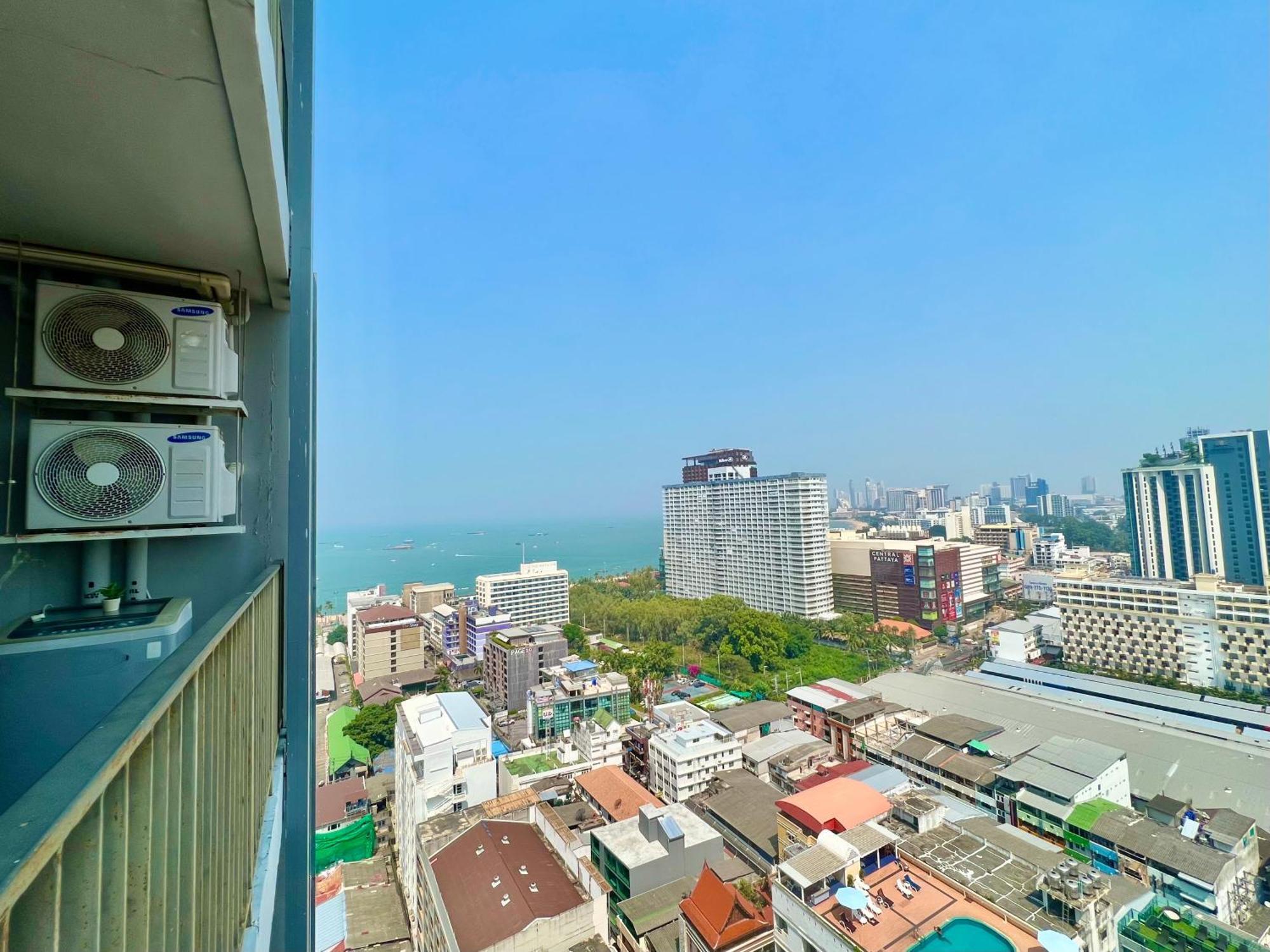 Sea View Pattaya Beach @The Base Central Pattaya Eksteriør billede